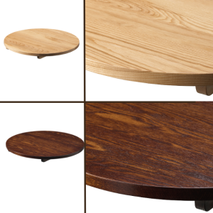 Solid Wood Tuff Top - 25mm - Indoor Table Top - Round - TabSld