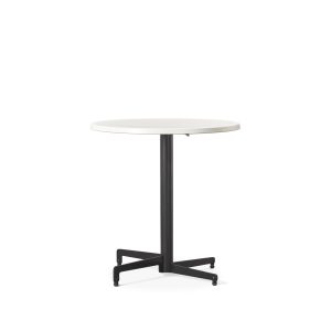 Wezalit White Top - Flip-Top Stackable Base - Dining Table Height - Indoor / Outdoor - Round - TabWFT (Copy)