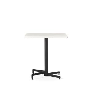 Wezalit White Top - Flip-Top Stackable Base - Dining Table Height - Indoor / Outdoor - Square - TabWFT