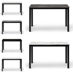 Ultratop Compact Laminate Complete Table - Dining Table Height - Indoor/Outdoor - Rectangle - TabUT