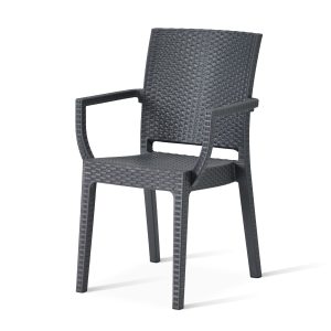 Alternative view of Canterbury Polypropylene Chair - Armchair/Side Chair - Tabcn