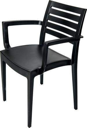 Alternative view of Fresco Polypropylene Chair - Armchair/Side Chair - Tabfsc