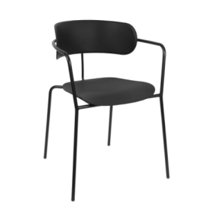 Barbican Armchair - Black Frame - Gbbr