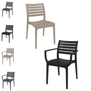 Ares Side / Arm Chair - 3 Colour Options - Zpas