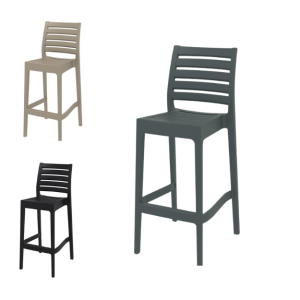 Ares High Stool - 3 Colour Options - Zpas