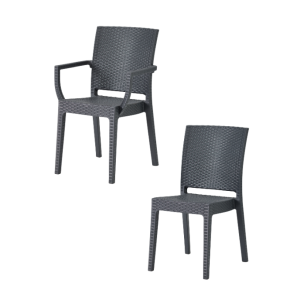 Canterbury Polypropylene Chair - Armchair/Side Chair - Tabcn