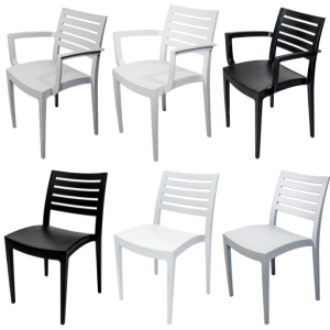 Fresco Polypropylene Chair - Armchair/Side Chair - Tabfsc