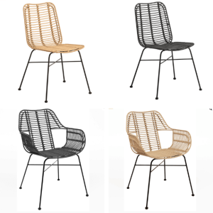 Palm - Rattan Arm/Side Chair - 2 Colour Options - Zppm