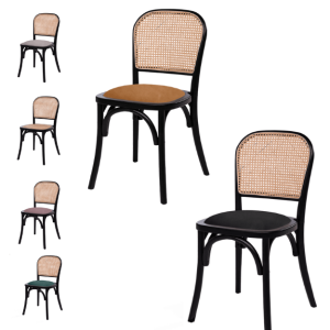 Rhonda - Rattan Side Chair - 6 Colours - Zprh