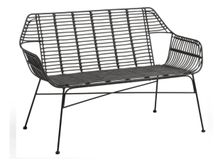 Alternative view of Palm - Rattan Bench - 2 Colour Options - Zppm