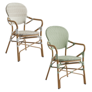 Brittany Arm Chair - 2 Colour Options - Zpbt