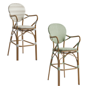 Brittany High Stool - 2 Colour Options - Zpbt