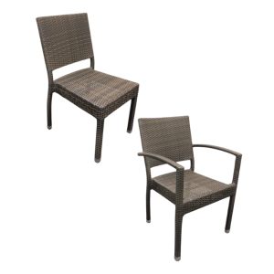 Chelsea Classic Rattan Side/Arm Chair - 2 Variations - Lbch