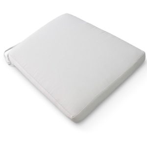 Alternative view of Replacement Chair Cushion - UK Fire Reg Compliant - 50 x 42 x 5cm - Grey/White - Lb