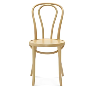 Bentwood - Side Chair- Honey - Fameg - Zpbn