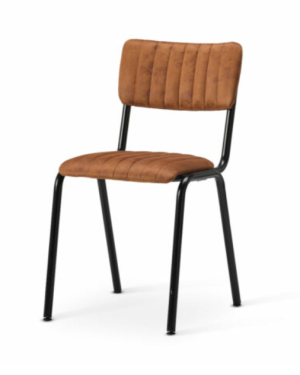 Alternative view of Bourbon Ribbed Side Chair - 60 Variation Options - MOQ 10pcs - Zpbn