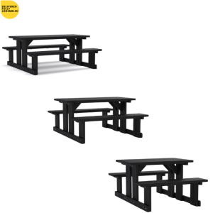 Eco Charles Walk-In - 3 Sizes - Recycled Plastic Picnic Table