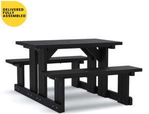 Alternative view of Eco Charles Walk-In - 3 Sizes - Recycled Plastic Picnic Table